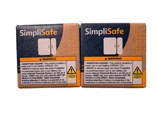 NEW SimpliSafe Entry ES3 Door Sensor White Magnetic Home Security - 2 Pack