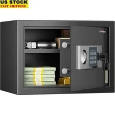 Versatile Safe Box Electronic Lock Anti-Theft Documents Jewelry Handguns New