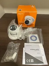 Hanwha ANV-L7012R 4MP Vandal Dome Security Camera, A Series 2.8mm Lens