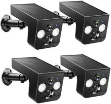 Solar Security Cameras Wireless Outdoor, 2K Solar Powered WiFi Camera, IP65 W...