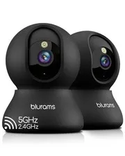 5G Indoor Cameras for Home Security, 2K Pet Camera with Phone App, 360° PTZ H...