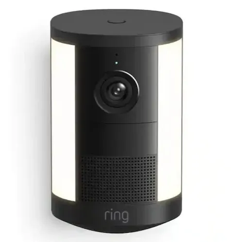 Ring Spotlight Cam Battery 2nd Gen 2K Video Motion Outdoor Camera (Black)