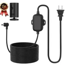 Outdoor Power Adapter for Ring Stick up Cam Battery/Plug-In 3Rd Gen 25Ft Weather