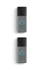 Ring Battery Doorbell (newest model) Retinal 2K with wide angle video up to 6x