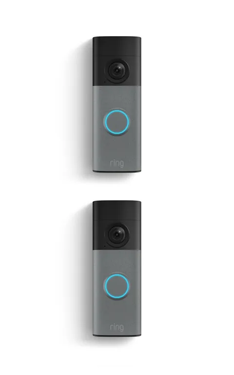Ring Battery Doorbell (newest model) Retinal 2K with wide angle video up to 6x