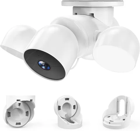 Eave Mount for Google Nest Cam with Floodlight, White