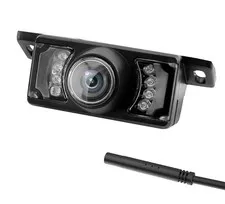 Goodsby Backup Camera HD Rear View License Plate Night Vision Style 10, black
