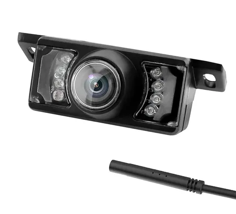 Goodsby Backup Camera HD Rear View License Plate Night Vision Style 10, black