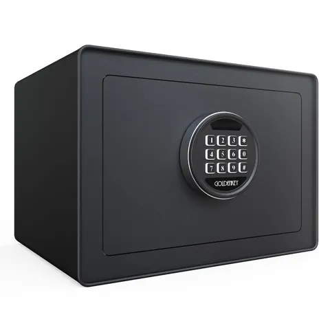 Goldenkey Luxury Digital Jewelry Safe with Keypad for Home, Small Safe box fo...