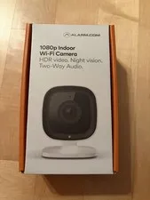 Alarm.com Indoor Wifi Camera, HD Video, Night Vision, Home Security Camera