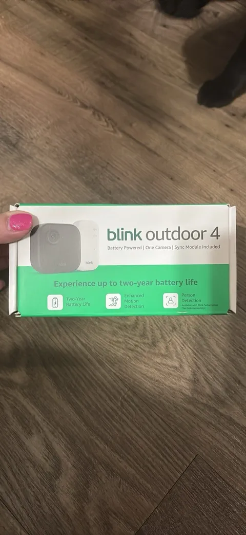 Blink Outdoor 4 Camera + Battery Video Doorbell
