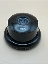 Google Nest Cam Indoor Security Camera 1st Gen A0005 Black Puck Only Tested Work