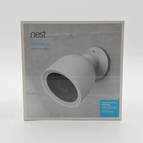 Google Nest Cam IQ Outdoor 1st Gen Wired Security Camera NC4101US Sealed