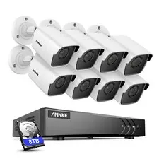ANNKE 8CH 3K Lite DVR 5MP Video Security Camera System CCTV Human Detection IP67