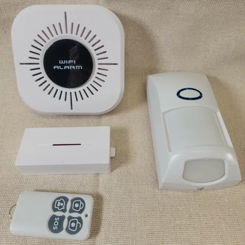 Sonoff WIFI Home Alarm System Kit CD100S White Door Sensor CT60 Infared Motion