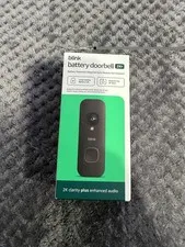 Blink Battery Doorbell 2K+ (Newest Model)—Wireless Video Doorbell, Night Vision