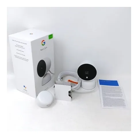 Google Nest Cam GA01998-US Indoor Wired Security Camera - Snow (Open Box)