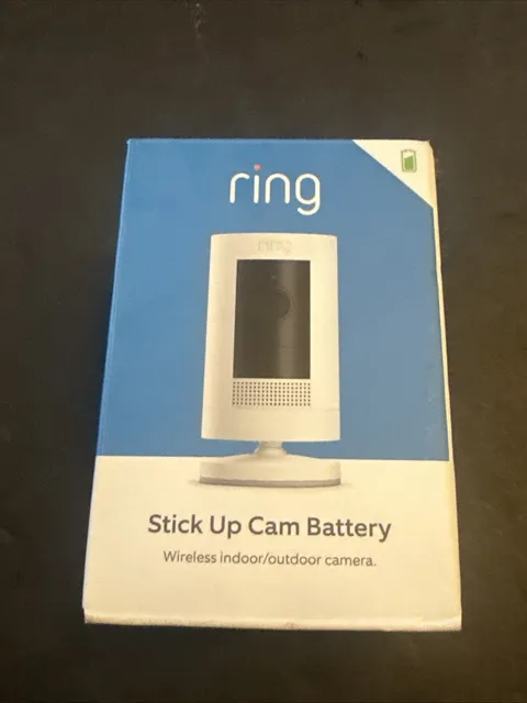 BRAND NEW IN BOX Ring Stick Up Cam Battery HD Security Camera