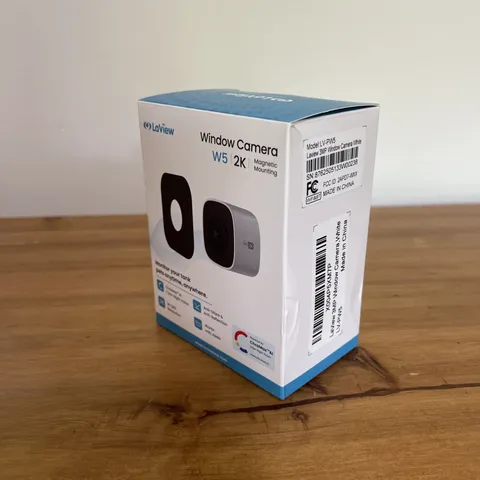 NIB LaView Window Camera W5 2K QHD AI Night Vision Aquarium Magnetic Mount