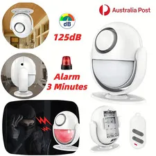 Infrared Alarm Security Home Motion Sensor Anti Theft Detector Wired Wireless AU