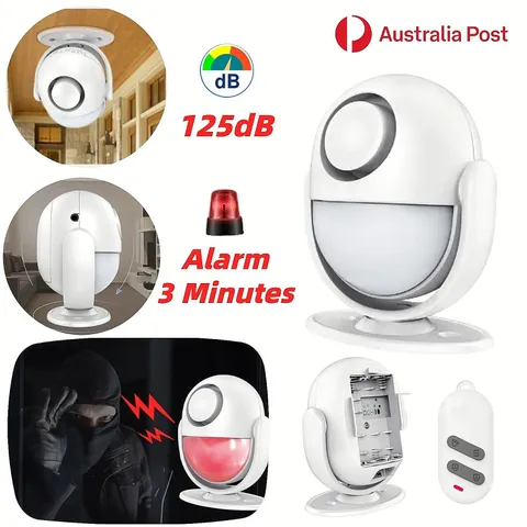 Infrared Alarm Security Home Motion Sensor Anti Theft Detector Wired Wireless AU