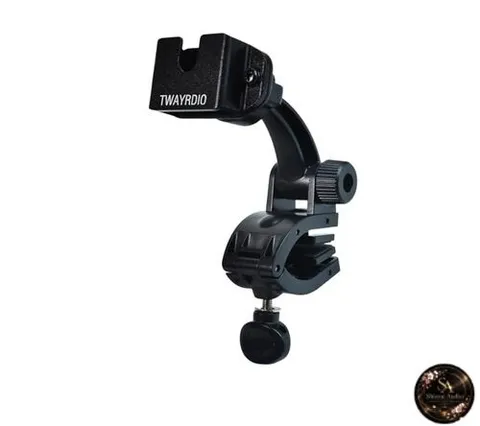 TWAYRDIO Desktop Holder Stand Mount for Radios Speaker Microphones and Mobile