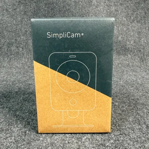 SimpliSafe SSCM1 HD SimpliCam Indoor Security Camera Black - New