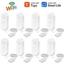 New Tuya WiFi Water Leakage Sensor SmartLife APP Control Home Security Alarm Lot