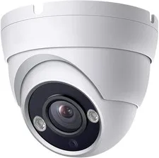 5MP Analog Coax Dome TVI CVI CCTV Surveillance Security Camera, 2.8Mm 100° Wide