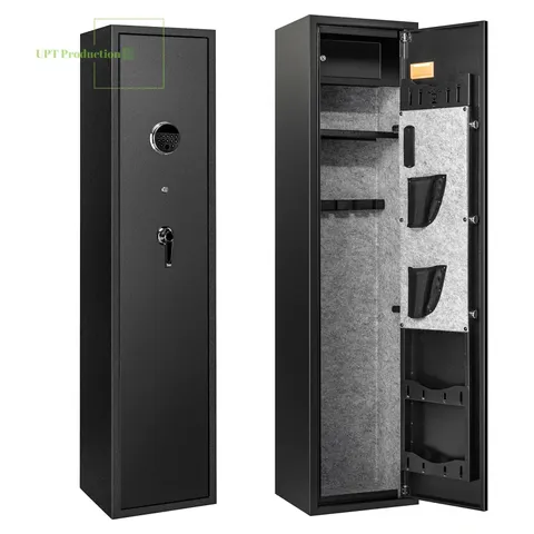 Blacksmith Multifunctional Home Safe with Fingerprint and Electronic Keypad...