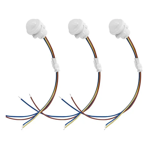 3 Packs Motion Sensor Light , PIR Sensor  Detection ,Ceiling or Wall Mount 4700
