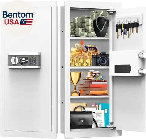 31.5" Tall Fireproof Wall Safes between the Studs 16" Centers, Hidden Wall Safe 