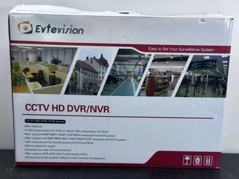 Full HD 4K 1080P Video Recorder H.265 Smart 265 CCTV DVR NVR Security System NEW