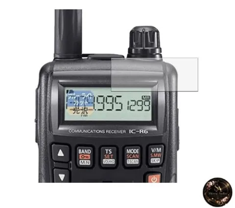Leipsden BlueGloss Protective Film for ICOM IC-R6 Portable Wideband Handheld