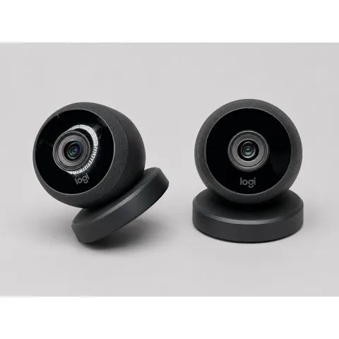 Logitech Circle 2 Wireless Security Camera Lot of 2 Black V-R0005 Smart Home