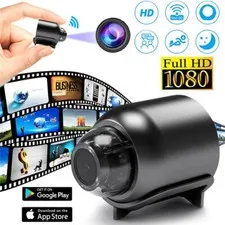 WiFi 1080P Mini Camara Oculta De Seguridad Espia Inalambrica Con Audio y Video