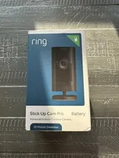 Ring Stick Up Cam Pro Battery 1080p Outdoor Wi-Fi, Solar Panel and Mount Inc.
