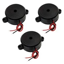 Yohii Electronic Buzzer Alarm Beep Buzzer DC 9-15V 85dB Sound -3pcs- (G7.23)