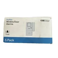 2 Pack Audible Window/Door Alarms 110 dB New See Pics E47
