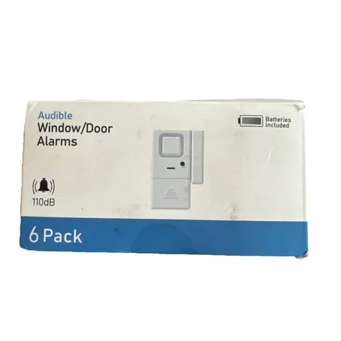 2 Pack Audible Window/Door Alarms 110 dB New See Pics E47