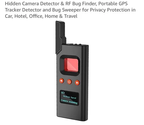 Camera Detector Camera Finder Bug Detector, Magnetic Device Detector Multi-Fu...