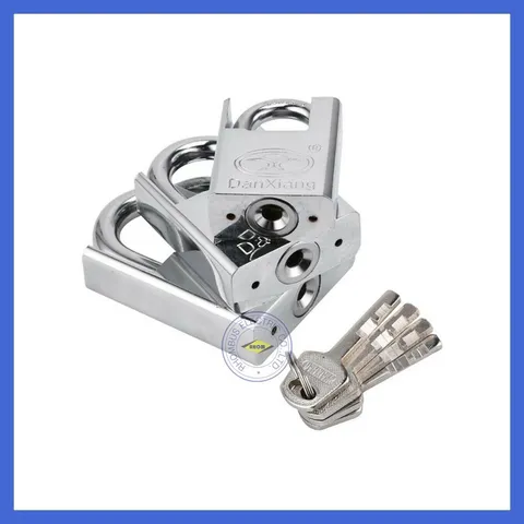 Cast steel Anti-shear  Anti-tamper Saw padlock / Household Anti-theft Padlock