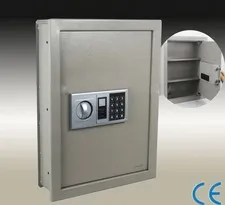 DIGITAL ELECTRONIC FLAT RECESSED WALL SAFE SECURITY BOX JEWELRY OPEN BOX