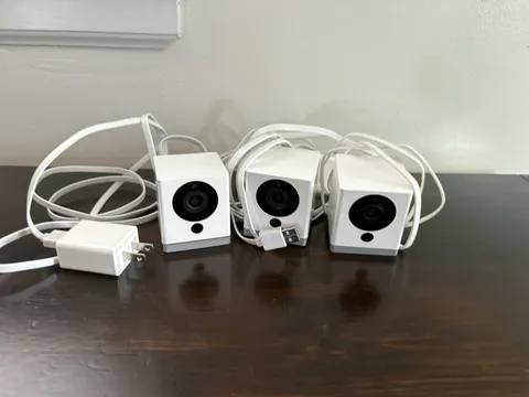 Lot of 3 Wyze Cam Outdoor v2 WVOD2 Add-On Camera 1080p Wireless Security Cam