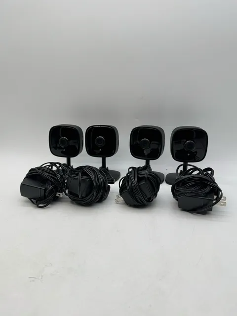 Tapo C101 Security Camera Wireless 1080P Indoor Baby Monitor Pet 4-Pack Black