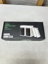 Wyze Battery Cam Pro 2 Pack WYZECOP-RB2PK Wireless 2k HD Color Night Spotlight