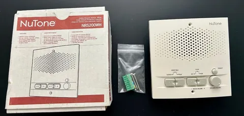 NuTone Indoor Remote Station NRS200WH White * New Old Stock * For NM200 Intercom