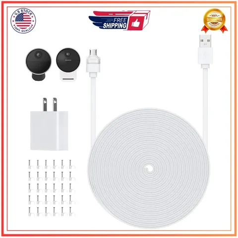 Power Cable for SimpliSafe Outdoor Security Camera
