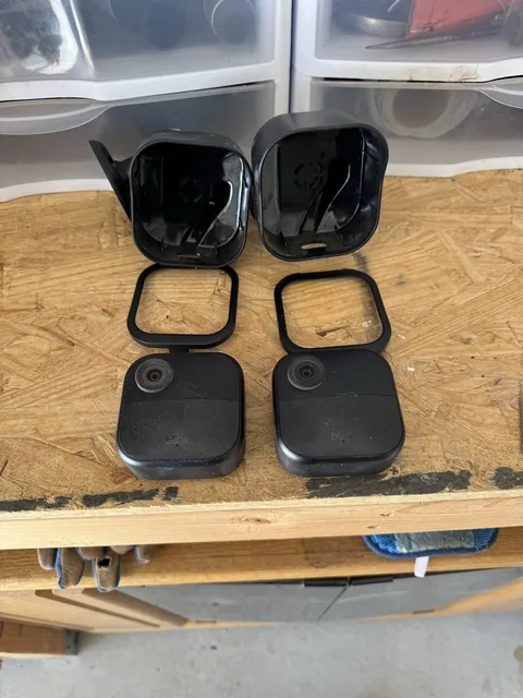 2023 Blink Outdoor 4 (4th Gen) 2 Camera - Black (B0B1N6B8QT)