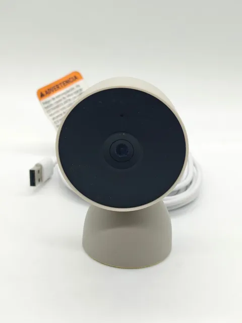 Google Nest Cam 2nd Gen Indoor Security Camera 1080p HD Wi-Fi Linen Tested